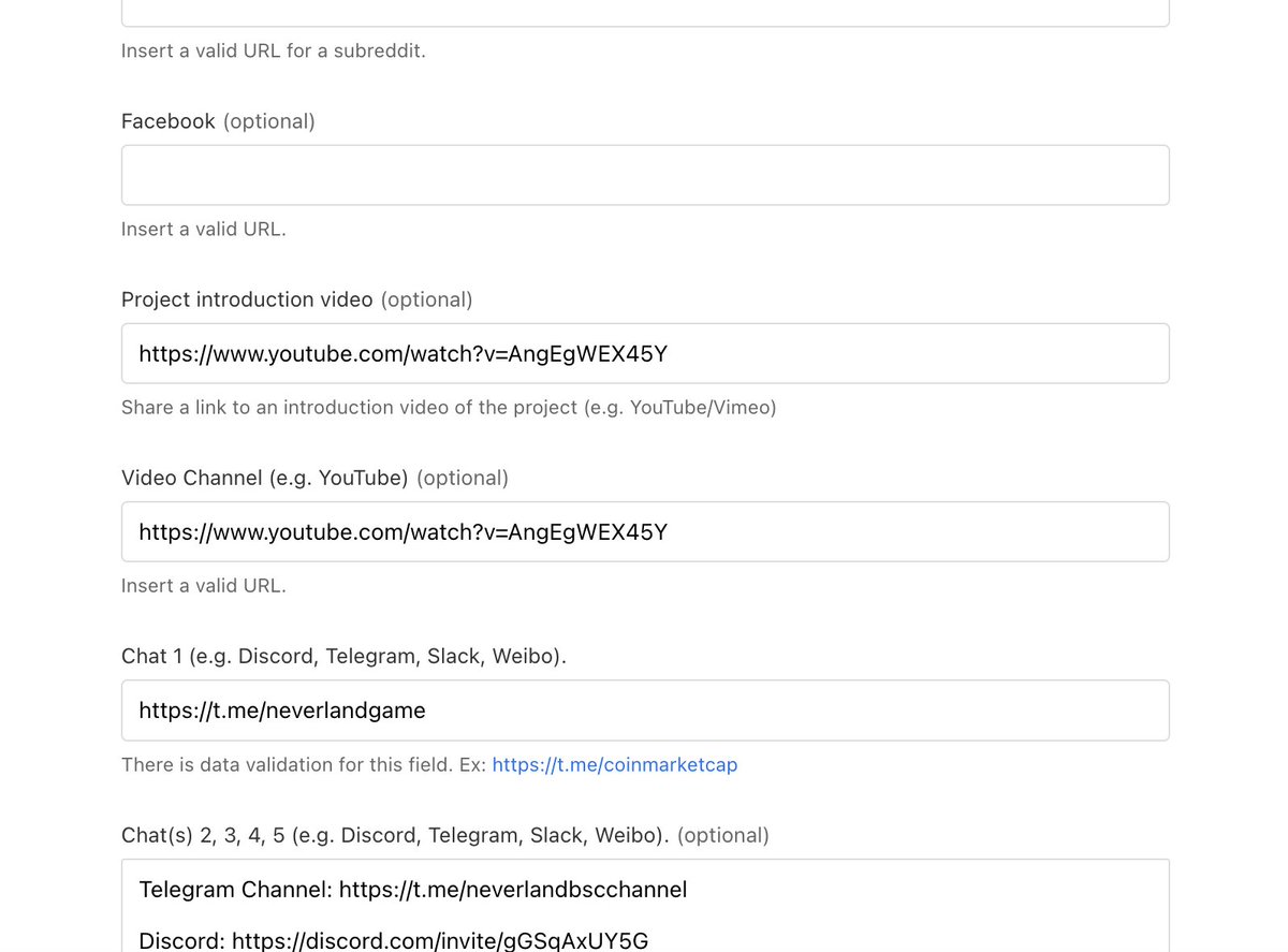 We're submitting the $NBT listing request.

The request is authentic, we approved the Wilfred to submit this application. <a href="/CoinMarketCap/">CoinMarketCap</a> 

Thank you!