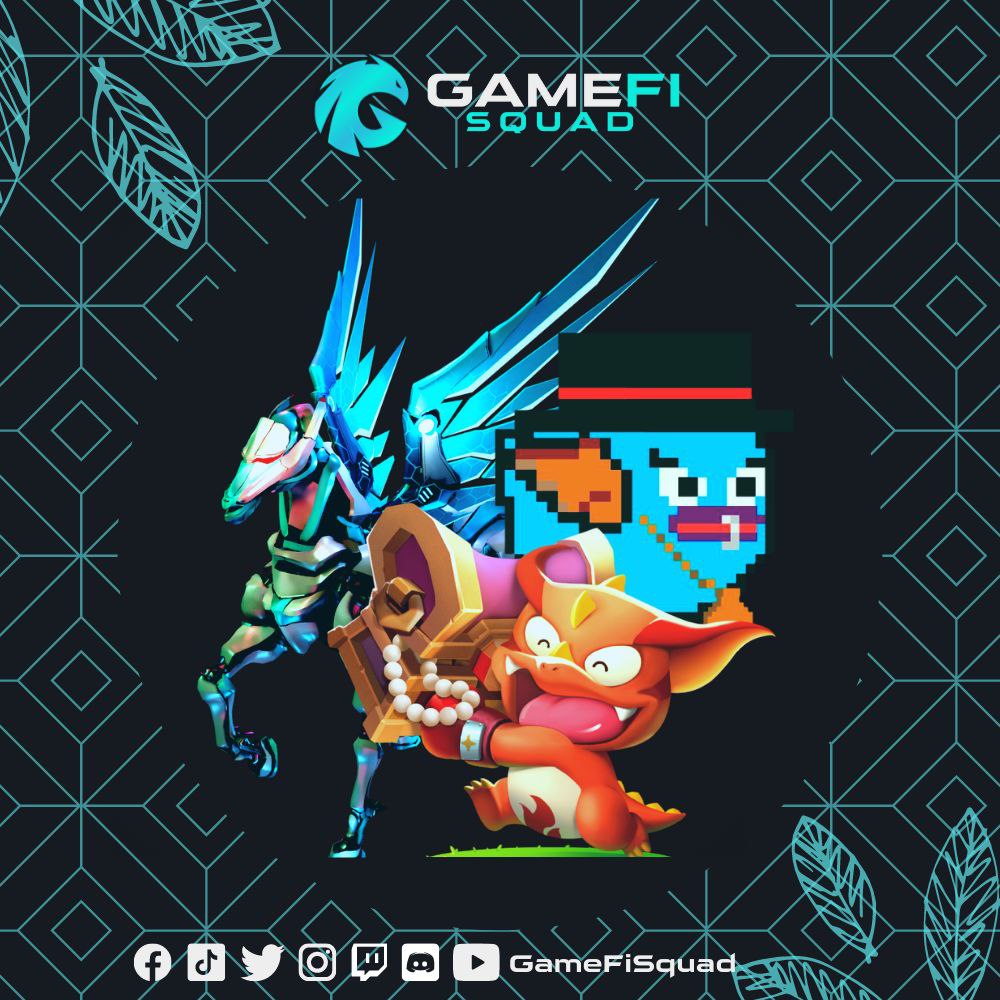 GameFiSquad's tweet image. Let&apos;s play&quot;I Spy With My Little Eye&quot;&amp;amp; win a #scholarship of your choice 👀🔭

How?
🎮Join discord.gg/gamefisquad
🎮What #P2E Projects do you see on this picture?👇(Tag their Official Twitter👇)
🎮RT &amp;amp; Tag your friends!

*Must be following all our socials👇

Ends in 7 days!🎓🤝🎉