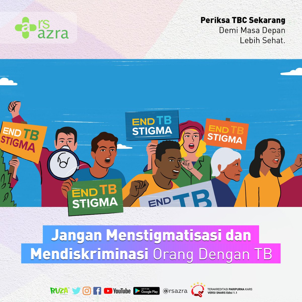 rsazra's tweet photo. ⚠️Waktunya #Giveaway⚠️
.
Buat 4 orang pemenang akan dapat saldo OVO masing masing 50K
.
Syaratnya : Follow twitter @rsazra, RT, Like &amp;Reply Postingan ini dgn menyebutkan salah satu pencegahan penularan TBC disertai #rsazra

Pengumuman pemenang 28 Maret 2022
#HariTBCSedunia2022 https://t.co/syBsMPoTdG