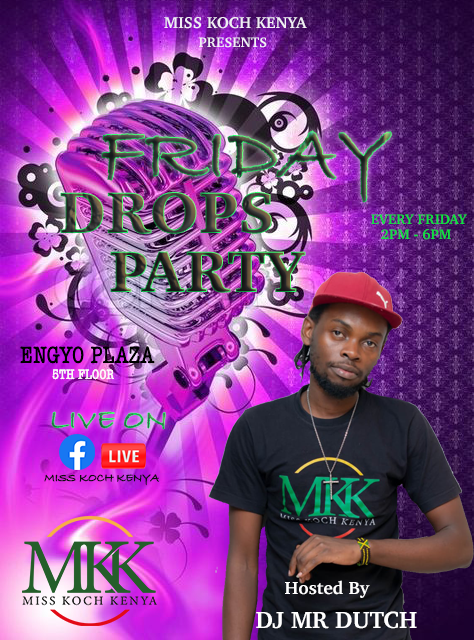 MissKochKenya's tweet photo. Friday Drops is back as we usher in the Weekend in style. 🤩🥳😎#FridayDrops #MissKochKenya #TalentsAndEntrepreneurship https://t.co/R5L0vELWeY