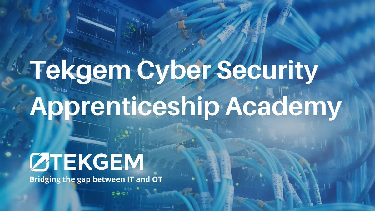 tekgem's tweet photo. 🤔 Thinking about a career in #CyberSecurity 👉 Apply to join our apprenticeship academy.

We passionately believe in the value of apprenticeships, the talent they provide &amp; the value they bring

Find out more 📧 careers@tekgem.co.uk #BuildTheFuture @EastDurhamCol @NCDOfficial https://t.co/82YznpT7Au