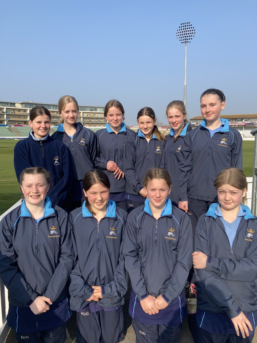 Good luck to our @HZG_Sports girls today at the @LadyTaverners Somerset county cricket finals @SomersetCCC