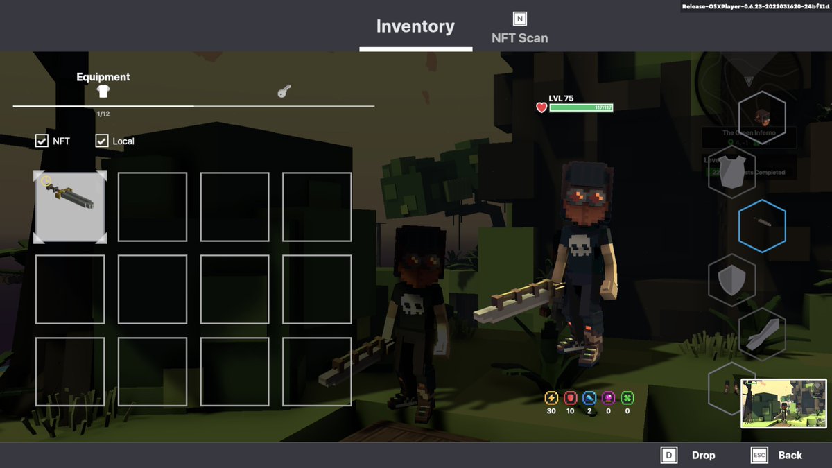 InbalBailey7's tweet photo. @TheSandboxGame Interesting sword:) I just participated in the daily #SandboxAlphaS2Contest for a chance to earn up to 1,000 $SAND! Starting March 19 - Gather the equipment. Check out my screenshot below!
👇 #SandboxAlphaS2 https://t.co/59Wx6cppAr