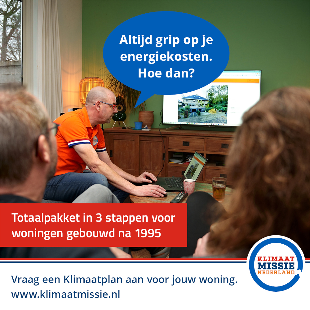 Comfortabel, energievriendelijker en gezonder wonen. Investering duurzame maatregelen financieren met besparing op je energierekening, het kan echt!  <a href="/klimaatmissie/">Klimaatmissie Nederland</a>  #energiezuinig #aardgasvrij #warmtepomp #comfort #investering #woning #leusden #amersfoort #hoevelaken