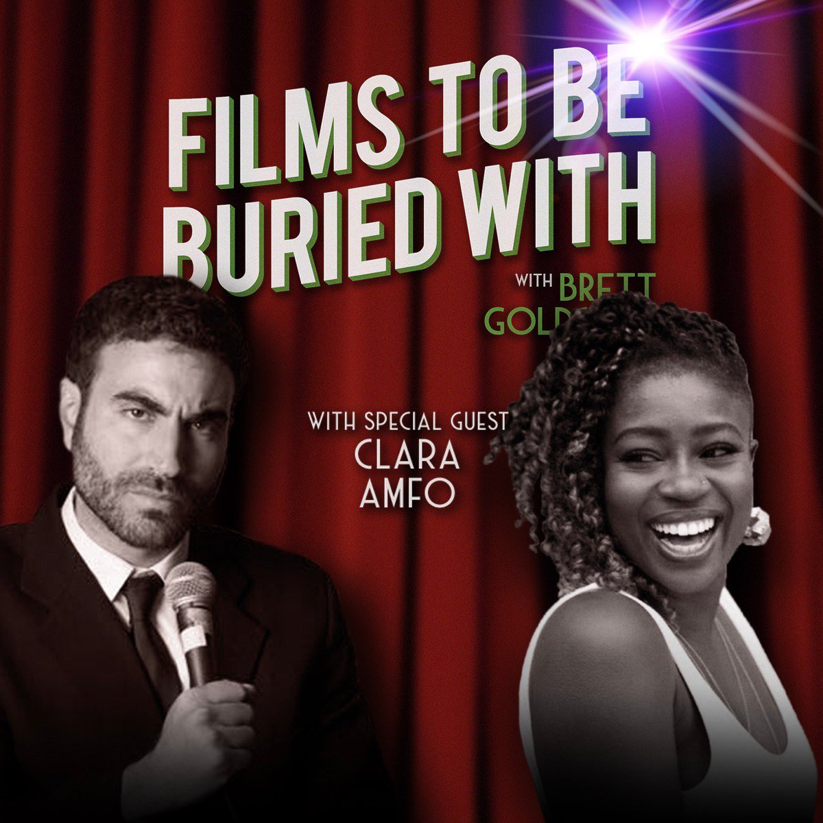 brettgoldstein's tweet photo. Look out! The Clara Amfo episode is in your ether!

Contains scenes of red carpet chaos, being an ultra empath and the devil’s herb, coriander.

Subscribe, RT and please be excellent to each other.

https://t.co/qU7lCspfxg

https://t.co/L2Uohhfsgc https://t.co/OO2CGfCnEl