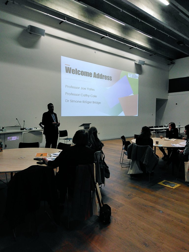 apspgr's tweet photo. Professor Joe Yates is opening the show #apspgr22 https://t.co/j4FGRH7a0v