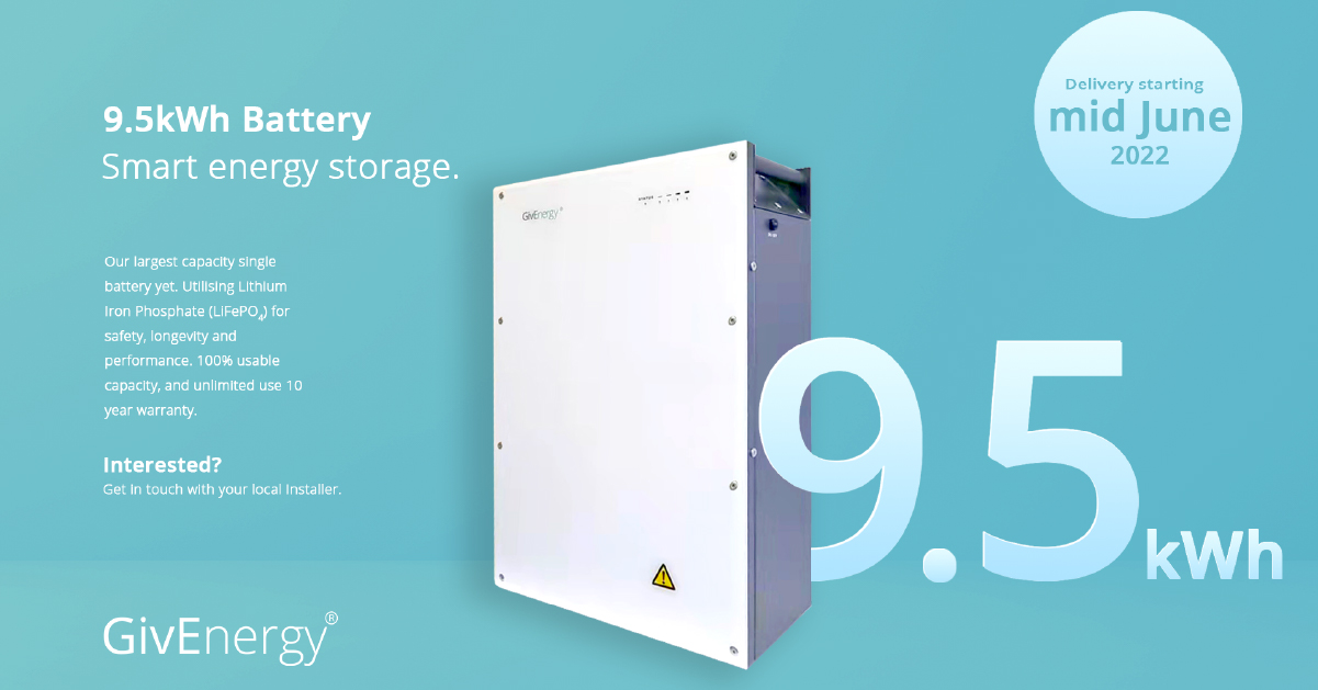 GivEnergy on Twitter "*NEW BATTERY Have a look at our
