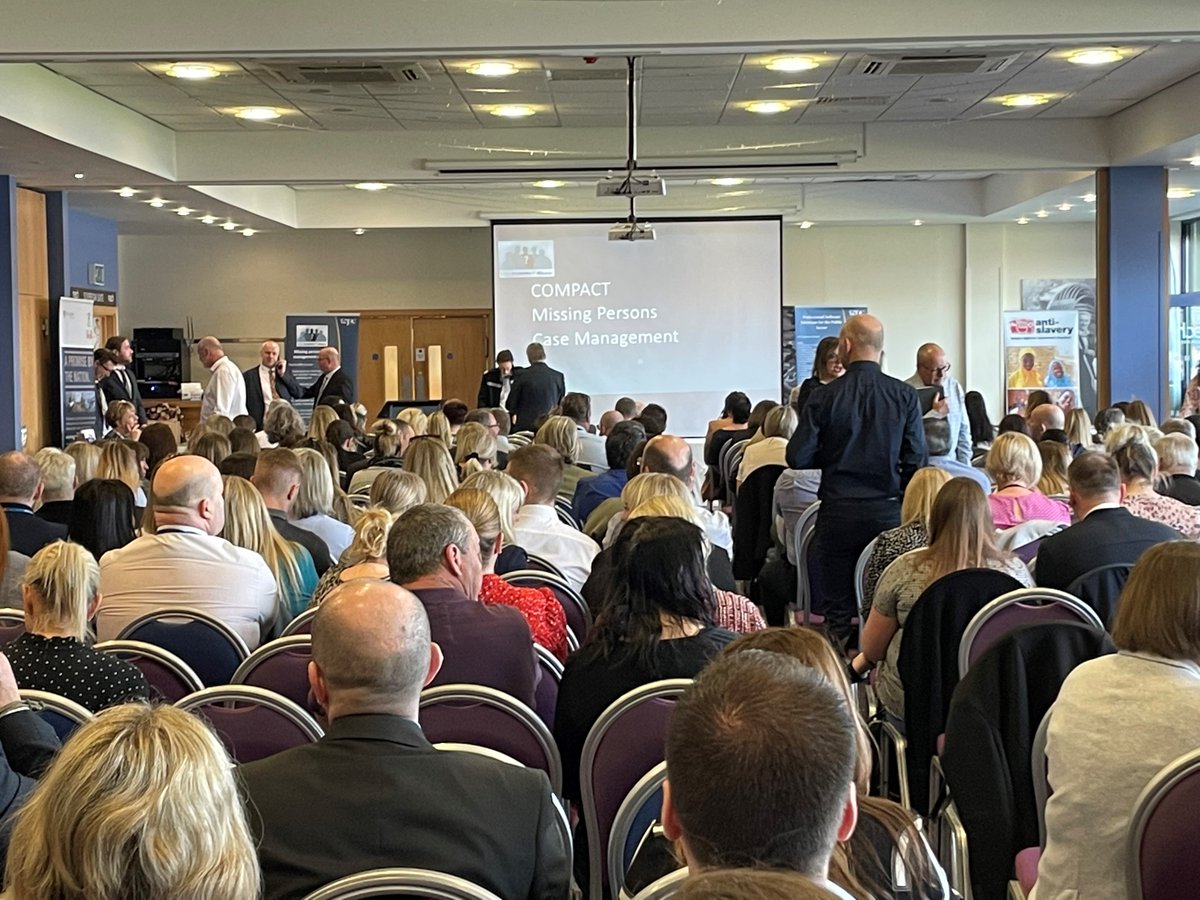 WPCSoftware's tweet photo. We are at Shrewsbury Town Football Club for the National Missing Persons Conference, which is sponsored by COMPACT! Look out for our session later on where we will be discussing the latest upgrade to the our Missing Persons Case Management system #COMPACT #Mispers #NMPC22 https://t.co/xYZhg9mRh2