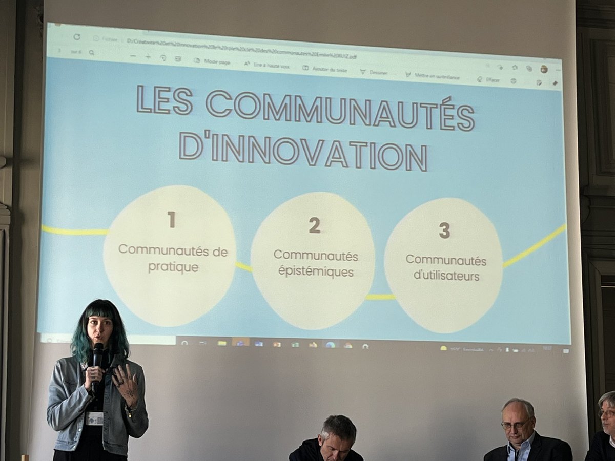 erwanboutigny's tweet photo. Pourquoi vouloir “créer” une communauté est presque vain…
“Encourager” oui ! Par @emyruiz89 à #creapi @IAEOrleans45 https://t.co/FEfkolxQOd