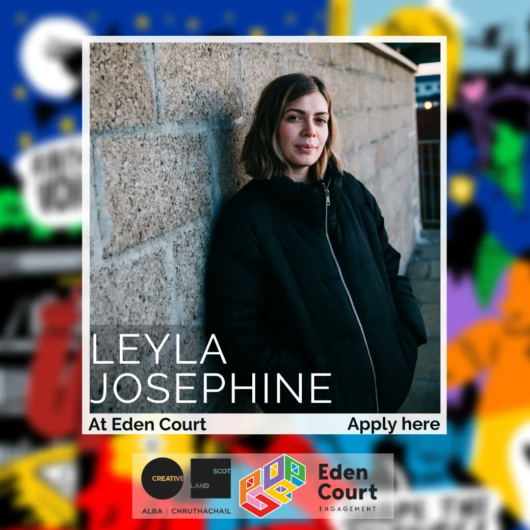 Take part in our Inverness poetry residential with @LeylaJosephine1 ! Our FREE course is open for applicants from LGBTQ+ young people age 16-26. For more info, click here: buff.ly/3qxzBwG