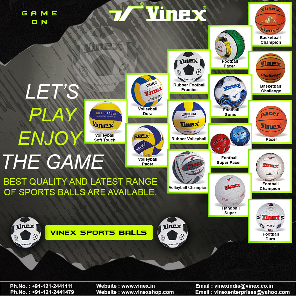 vinexshop's tweet photo. India’s Leading #Manufacturer & #Supplier of wide range of #SportsBalls like #Basketballs, #Volleyballs, #Footballs, #Handballs and much more. For more details, Please visit us at https://t.co/FpF4uoHDJO or call +91-121-2441111 https://t.co/tjVw7l94me
