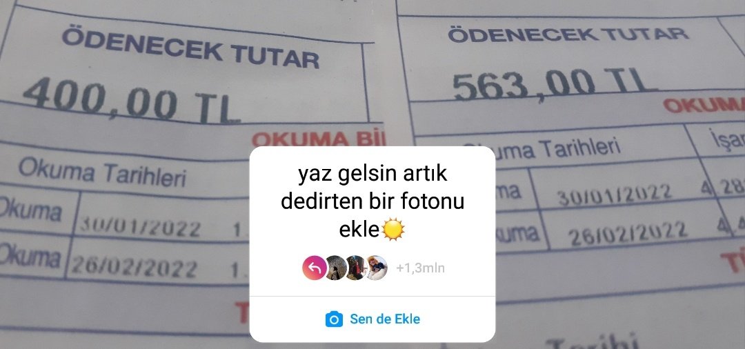 Doğal Gaz Faturası