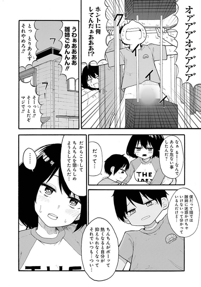 変態すぎるショタ(弟)と豊満すぎる女子高生(姉)の漫画④ 