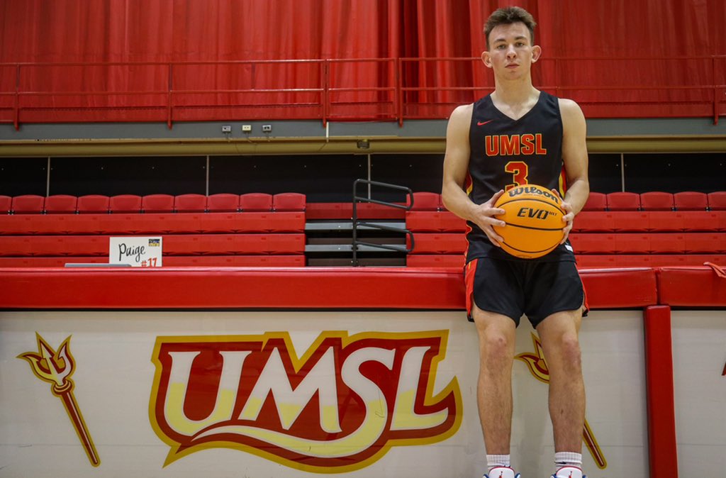 jackcampion20's tweet photo. Blessed &amp; Thankful to receive an offer from Coach Sundvold and The University of Missouri St. Louis 🔱 https://t.co/sVu8IjrupF
