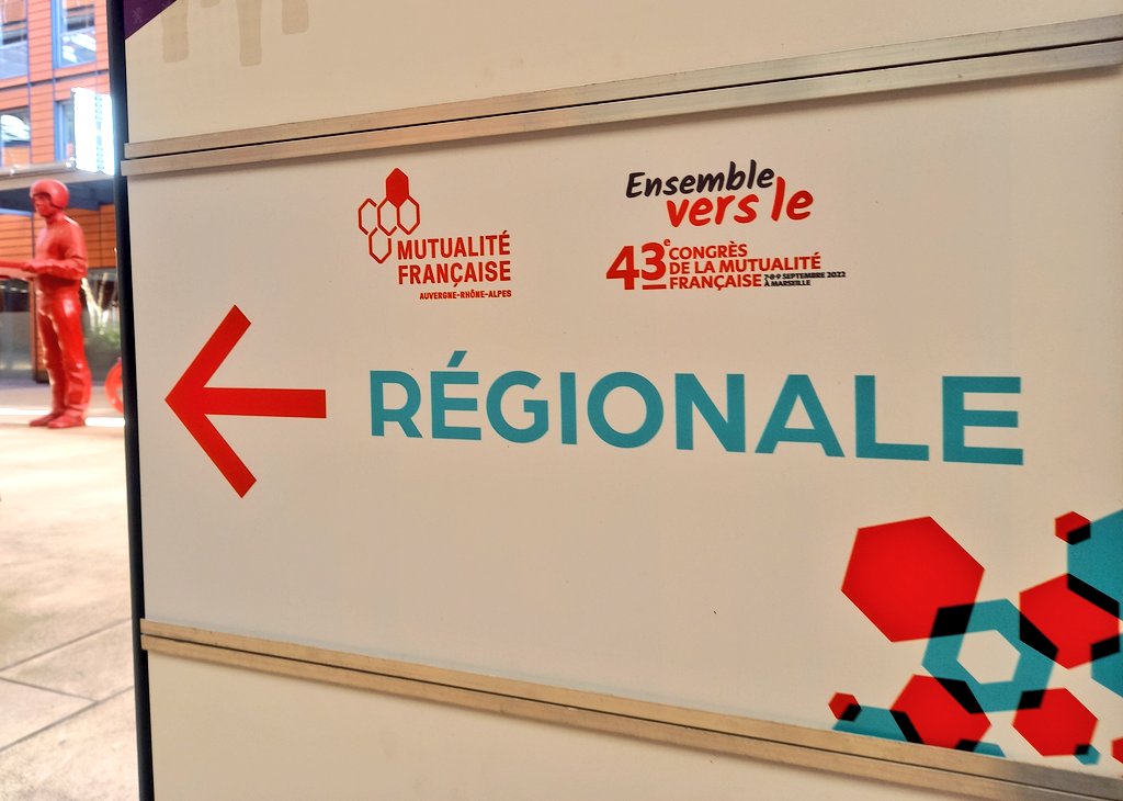 La <a href="/Mutualite38/">Mutualité Française Isère</a> présente à la Regionale AuRA de la <a href="/mutualite_fr/">Mutualité Française</a> pour penser l'avenir du mouvement mutualiste.

"La Mutualite sera ce que nous en ferons" Bravo et merci à son président <a href="/EChenut/">Eric Chenut</a> pour le cap et l'inspiration donnés 🙏

#PlaceDeLaSanté