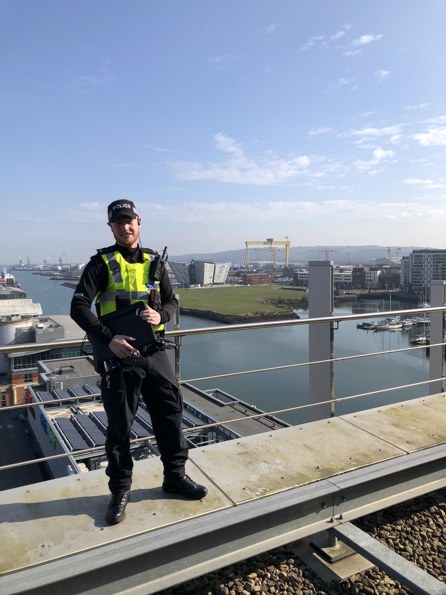 Belfast Harbour Police on Twitter "Constable Paul Fitzpatrick on patrol, meeting key