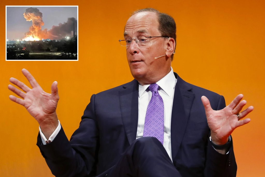 BlackRock CEO Larry Fink says Ukraine war spells end of globalization trib.al/Vhuah53