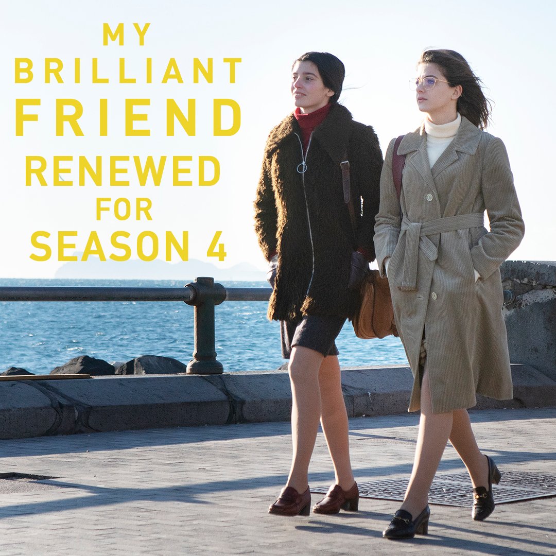 BrilliantFriend's tweet image. ✨ It's official, we're so excited for the story to continue when #MyBrilliantFriend returns for Season Four! ✨