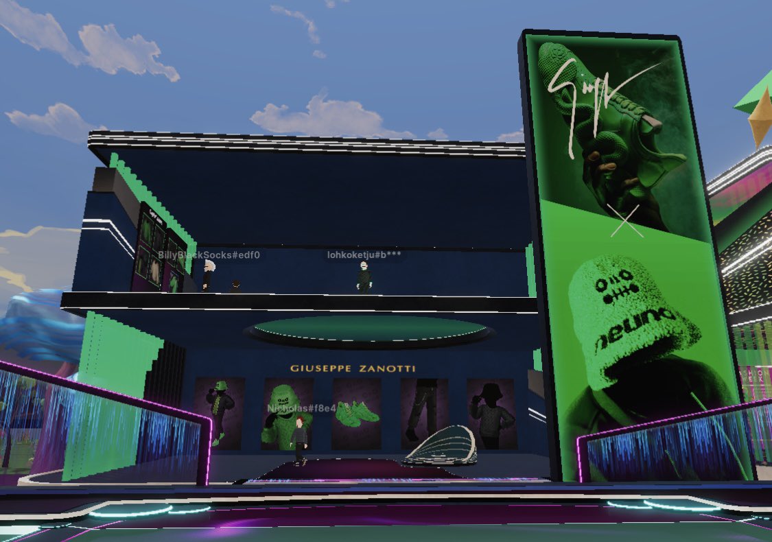 neuno_io's tweet photo. We’re live in #MetaFashionWeek 

Head to the @BosonProtocol plot in @decentraland 

This link will lead you directly to our pod: https://t.co/UyucX91Snl https://t.co/FdxqhJHqa9