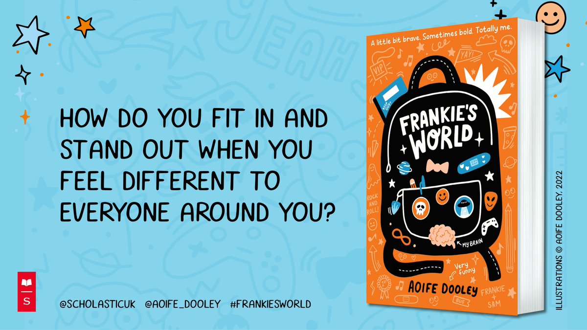 SCB_RightsUK's tweet photo. @Aoife_Dooley's FRANKIE'S WORLD is a graphic novel like no other, told with humour, heart and a unique perspective on autism. Frankie's adventure continues as she travels internationally with rights snapped up in Italy, Poland & USA!βοΈ#SCBVirtualBCBF #BCBF22 https://t.co/EIFVHvw9sY