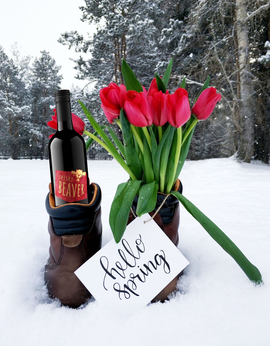 "In the spring, I have counted 136 different kinds of weather inside of 24 hours" - Mark Twain

We hear you, Mark! But that isn't stopping the Frisky Beaver dam from opening up our patio 😉

Come by for a tasting or a glass of wine and enjoy the view 😍

#patioseasonishere