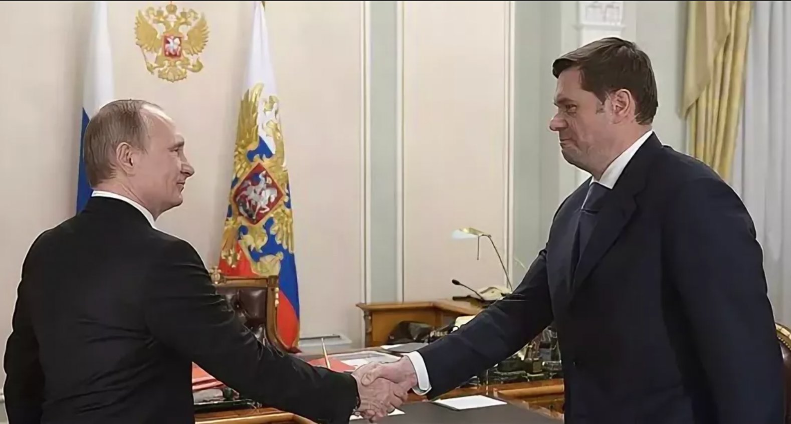 Алексей Мордашов и Путин