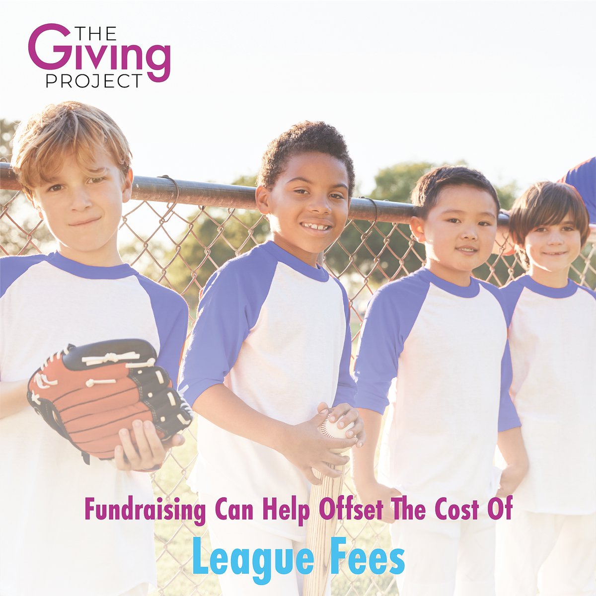Signing up your little one for a sports team comes with many costs, including league fees. Get your organization on board with The Giving Project's online fundraising platform to offset these costs!🎟️🏒🏈⚾⚽🩰

Learn more and start your campaign today at givingproject.com/sports/