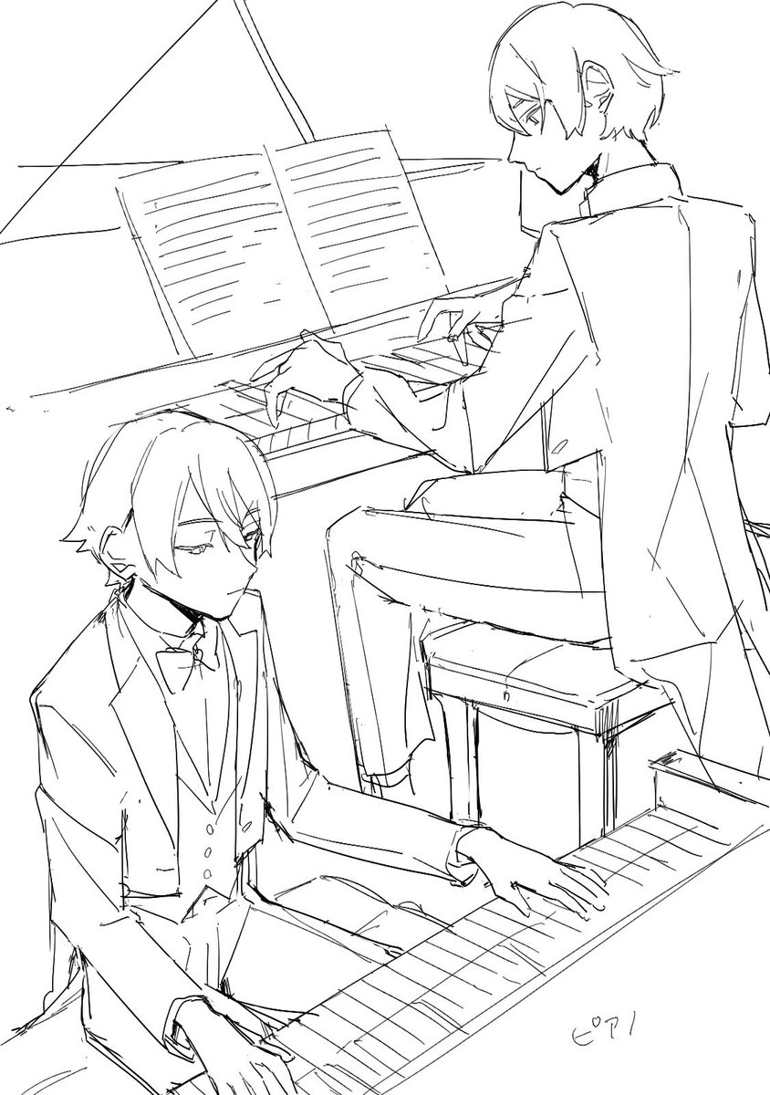 ピアノ弾く🌟の幻覚 