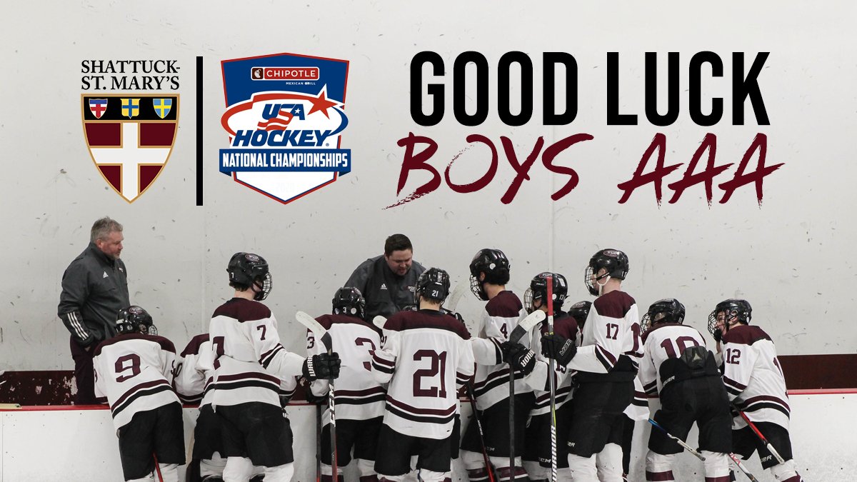 Good luck to our Boys AAA team as they begin their quest for a national title today! #GoSabres #USAHNationals