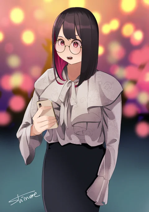 079「Liz in a party. But her death was due to explosion by the Gacha And she wanna go home」
#LizArtwork 