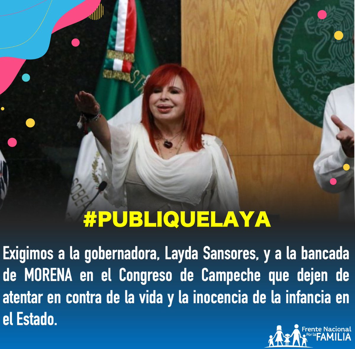 jprovidacam's tweet photo. La Reforma Constitucional a favor de la vida que fue aprobada por la mayoría calificada del Congreso, así como por la mayoría de los municipios del Estado, tiene que ser publicada ya.

@LaydaSansores
@Congresocam
@MorenaCampeche

#PublíquelaYa #CampecheProvida
#LXIVLegislatura https://t.co/enino3aenW