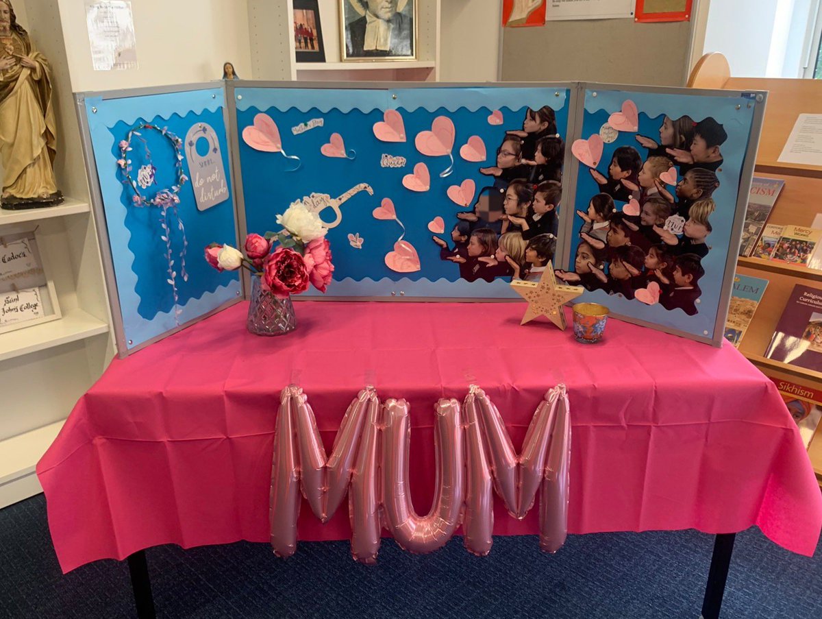 The DNH all ready for #SJCR9 Mother’s Day Assembly <a href="/SJC_Juniors/">The Junior School | St John's College, Cardiff</a>