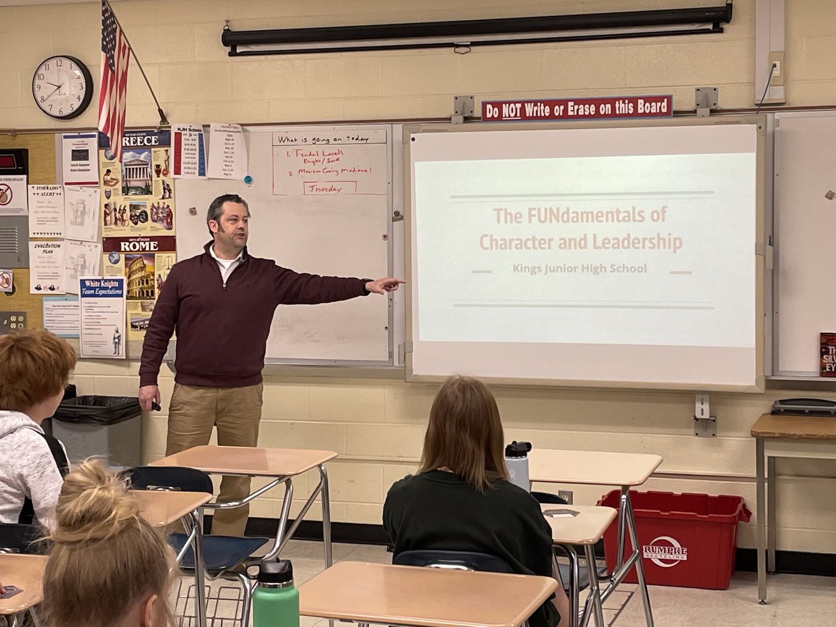 andy_olds's tweet photo. C &amp; L ⁦@KJHKnights⁩ ⁦@Kings_Schools⁩ featured 2 great spkrs ⁦@GregSearsEdu⁩ &amp; ⁦@EducationSpin⁩ ! When your school’s Supt. &amp; Assit.Supt. take time out of their schedules to talk Character &amp; Leadership, you realize just how critical what you’re teaching is! https://t.co/lduWRZhZ0m
