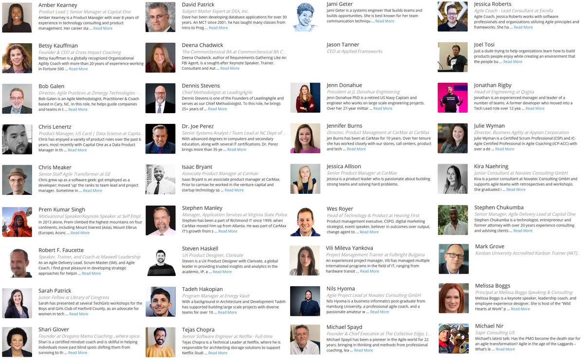 So many speakers and all under one event's roof!!
 - 6 tracks, 
 - 3 keynotes
 - #networking sessions
 ...and lunch! 

Don't miss it!
innovatevirginia.com

#InnovateVA2022  3/25/22 

#agile #leadership #agilerichmond