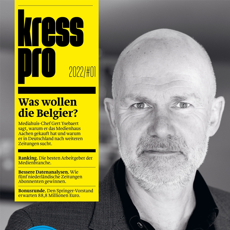 Das Geld ist da: Belgisches Mediahuis will noch mehr Zeitungen in Deutschland kaufen:
kress.de/news/detail/be… #Medien #Journalismus #Publishing #Führungskräfte #Digital #kresspro #Interview #Exklusiv <a href="/WiegandKressPro/">Markus Wiegand</a> <a href="/Mediahuis_BE/">Mediahuis</a>