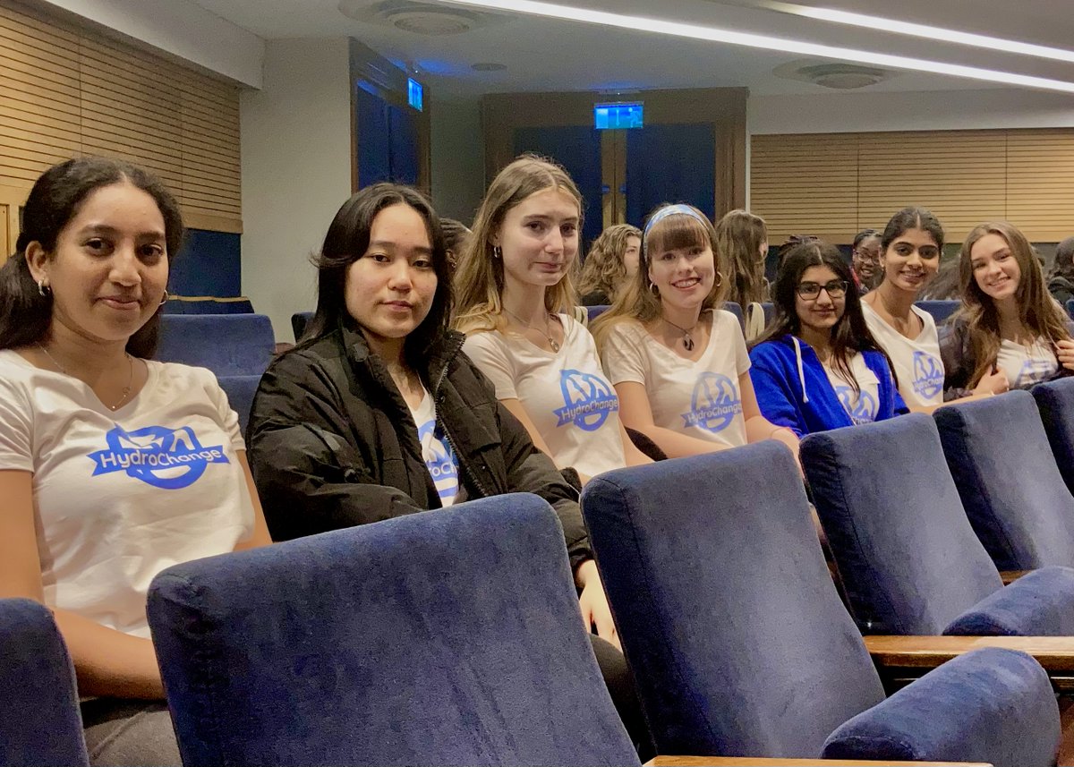 bromleyhs's tweet photo. Our GDST LEAD team ‘Hydrochange’ are presenting their pitch at the LSE today! Their social enterprise aims to allay climate anxiety through fun interactive water workshops designed for primary school children
#socialenterprise #GDSTLEAD #londonschoolofeconomics #publicspeaking https://t.co/s8YUz2wOep