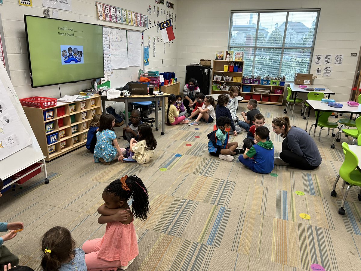 We’ve been working on listening to our peers when they’re speaking. Our small fire protocol was a great opportunity to practice this skill in small groups! #otherhawksmatter