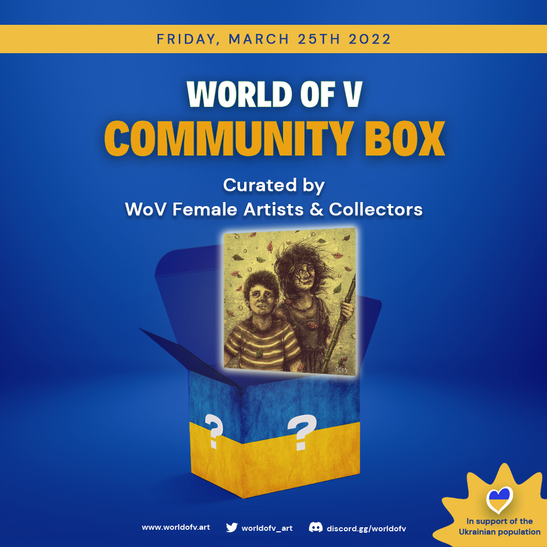 ocasestudio's tweet photo. 🎁Giveaway🎁

To celebrate the #WoVCommunityBox event, I’m giving away one edition of  'A N T H E L I O N'

🗓️ Drop: March 25th, 8:30PM GMT+1
Website: https://t.co/aK3AQJzD8S

❤️ Like 
🔁 Retweet
✅ Follow me &amp; @worldofv_art 

$VET #WoV #VNFT #NFTCommunity #NFTGiveaway #NFT https://t.co/cTFBQbMlLm