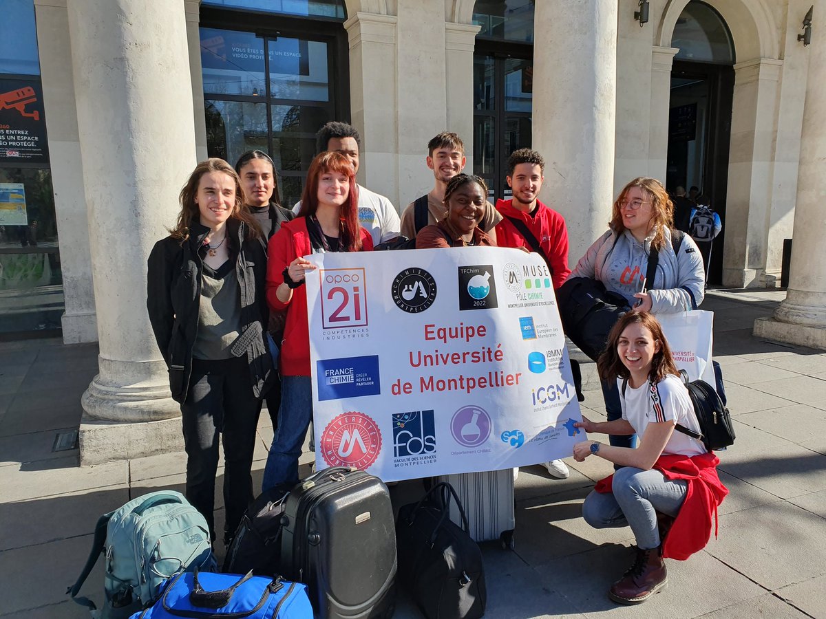 JS Filhol (@filholjs) on Twitter photo C est parti pour <a href="/TfChim/">Tournoi Français de Chimistes</a> à Paris avec toute l equipe avec <a href="/JeanyvesWinum/">Jean-Yves WINUM</a> <a href="/SClementICGM/">Sébastien CLEMENT</a> merci à <a href="/FranceChimie/">France Chimie</a> <a href="/scf_om/">SCF-OM</a> <a href="/umontpellier/">Université de Montpellier</a> <a href="/chimiebalard/">Pôle Chimie</a> <a href="/FacsciencesUM/">Fac des Sciences UM</a> <a href="/Philippe_Auge/">Philippe Augé</a> C est parti pour <a href="/TfChim/">Tournoi Français de Chimistes</a> à Paris avec toute l equipe avec <a href="/JeanyvesWinum/">Jean-Yves WINUM</a> <a href="/SClementICGM/">Sébastien CLEMENT</a> merci à <a href="/FranceChimie/">France Chimie</a> <a href="/scf_om/">SCF-OM</a> <a href="/umontpellier/">Université de Montpellier</a> <a href="/chimiebalard/">Pôle Chimie</a> <a href="/FacsciencesUM/">Fac des Sciences UM</a> <a href="/Philippe_Auge/">Philippe Augé</a>