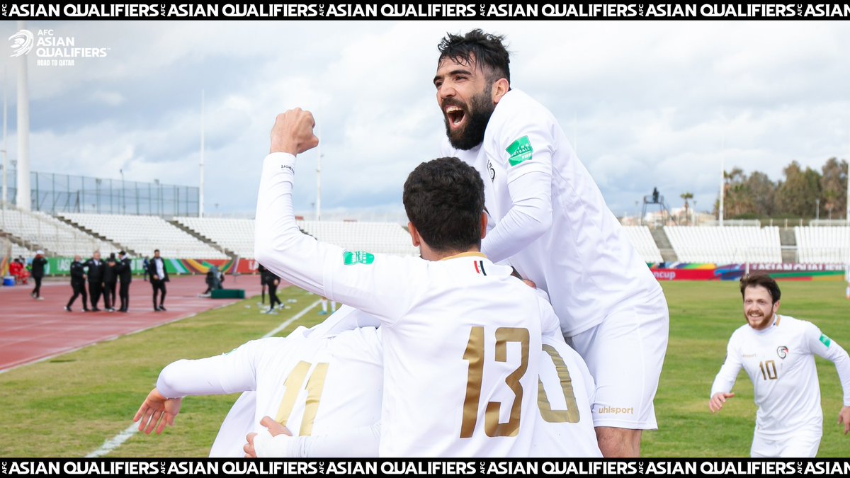 FT | 🇱🇧 Lebanon 0️⃣-3️⃣ Syria 🇸🇾 

The Syrian Eagles with a clinical performance this evening, as they register their first win in Group A, and manage a clean sheet 🧤👏🏽

#AsianQualifiers #LBNvSYR