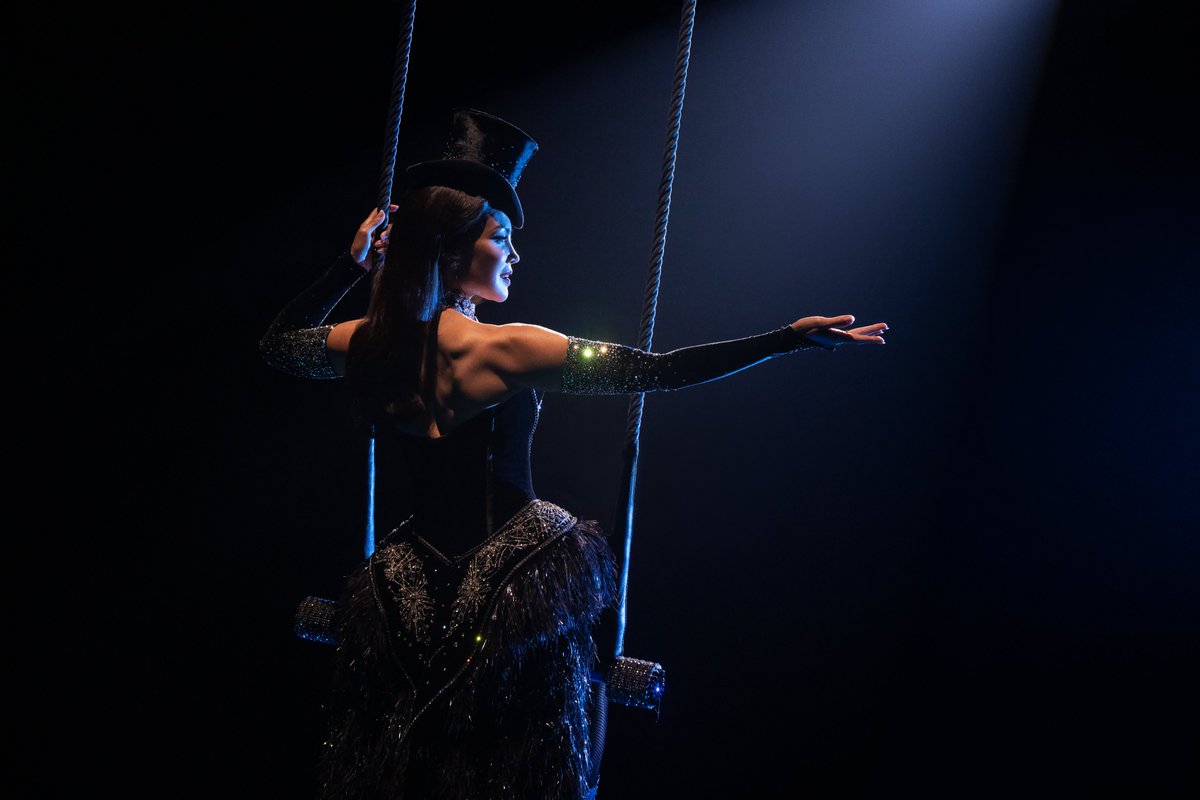 MoulinRougeBway's tweet photo. On Sunday, May 8, we bid farewell to beloved Bohemians Aaron Tveit, Natalie Mendoza, Tam Mutu, and Ricky Rojas. Stay tuned for casting updates right here on our social channels, Bohemians❣️
•
📸 @MurphyMade https://t.co/z1iZZfi36F