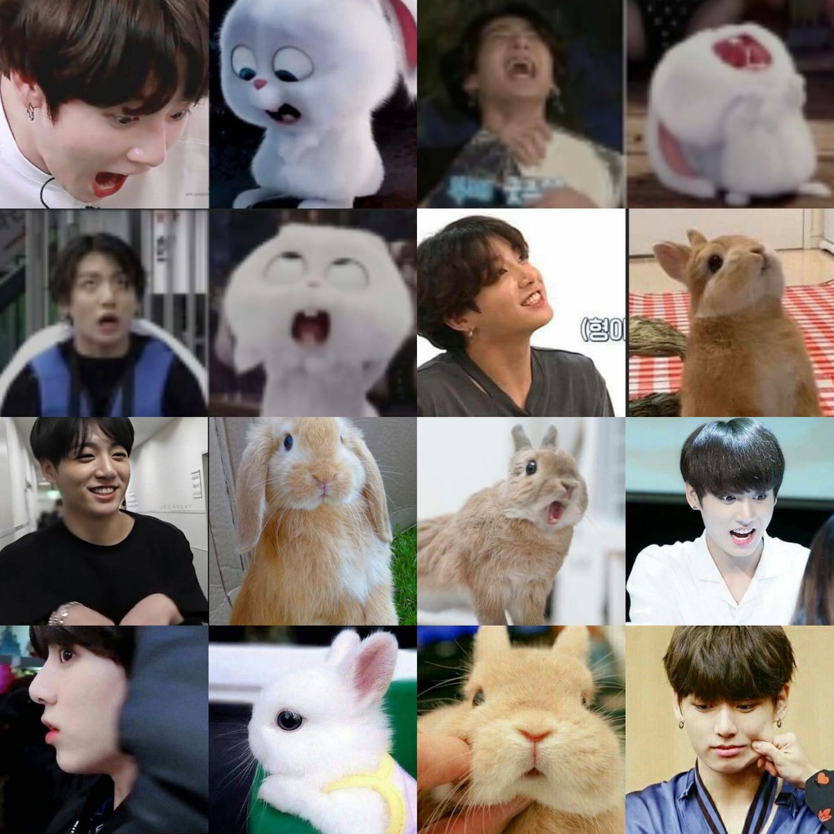 EBOYYJK's tweet photo. the only right answer for jungkook is bunny https://t.co/NhSSG4ERjV