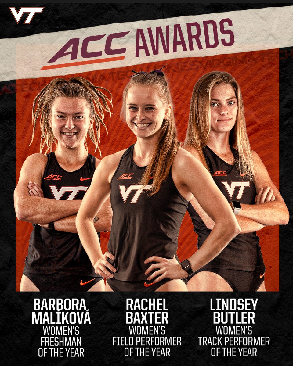HokiesTFXC's tweet photo. ๐ฟ๐ค๐ข๐๐ฃ๐๐ฉ๐๐ฃ๐ the conference ๐๐๐
We sweep the ACC Indoor Track & Field women's honors after our record-setting campaign!
๐ ยป https://t.co/PuPKteXuid https://t.co/wTT5U26HRl