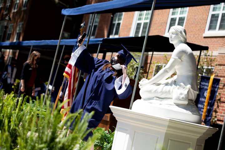 You know you ❤️❤️❤️ Joanie (we do too!), but did you also know that the LCVA is her caretaker? Today on Longwood's annual day of giving, please consider supporting the LCVA in our efforts to keep Joanie selfie ready. You can give here: love.longwood.edu/organizations/… #LoveYourLongwood