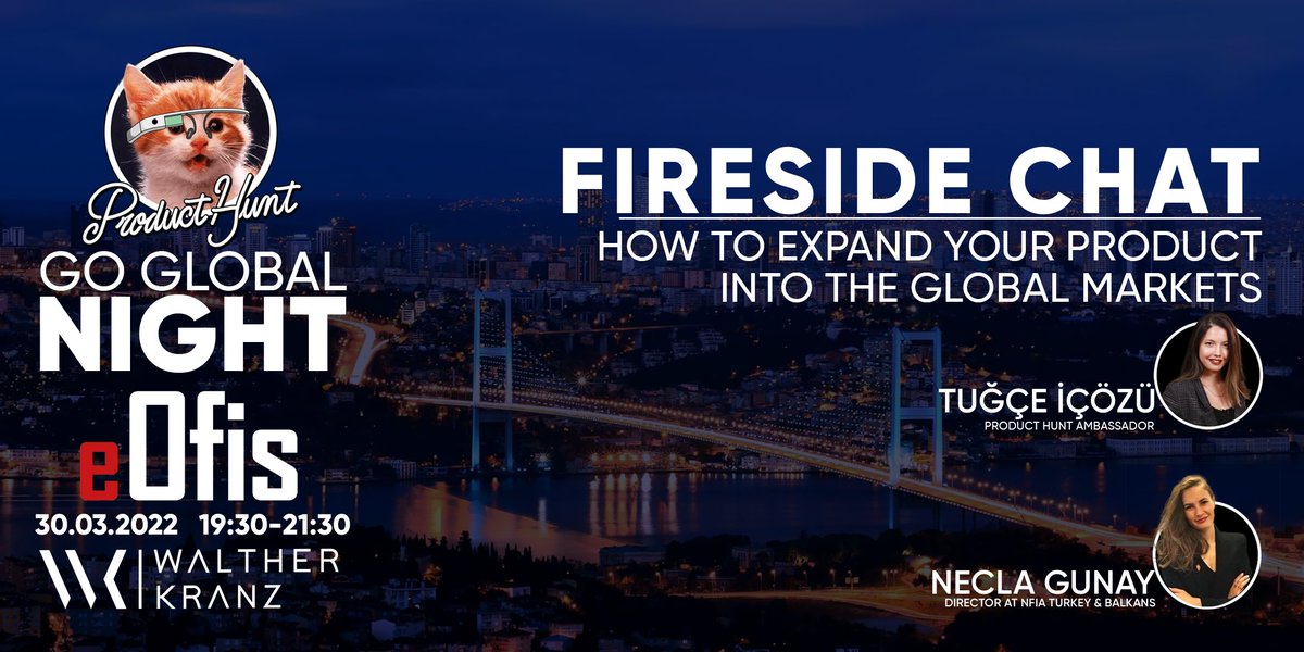 30 Mart 19:30'da <a href="/eOfis/">eOfis</a> Nurol Tower'da tekrar buluşuyoruz. Hollanda Dış Yatırım Ajansı <a href="/NFIATurkey/">Bug Hunt</a>'de Türkiye ve Balkanlar'dan Sorumlu Direktör Necla Günay ile "Fireside Chat" formatında bir oturum gerçekleştireceğiz.