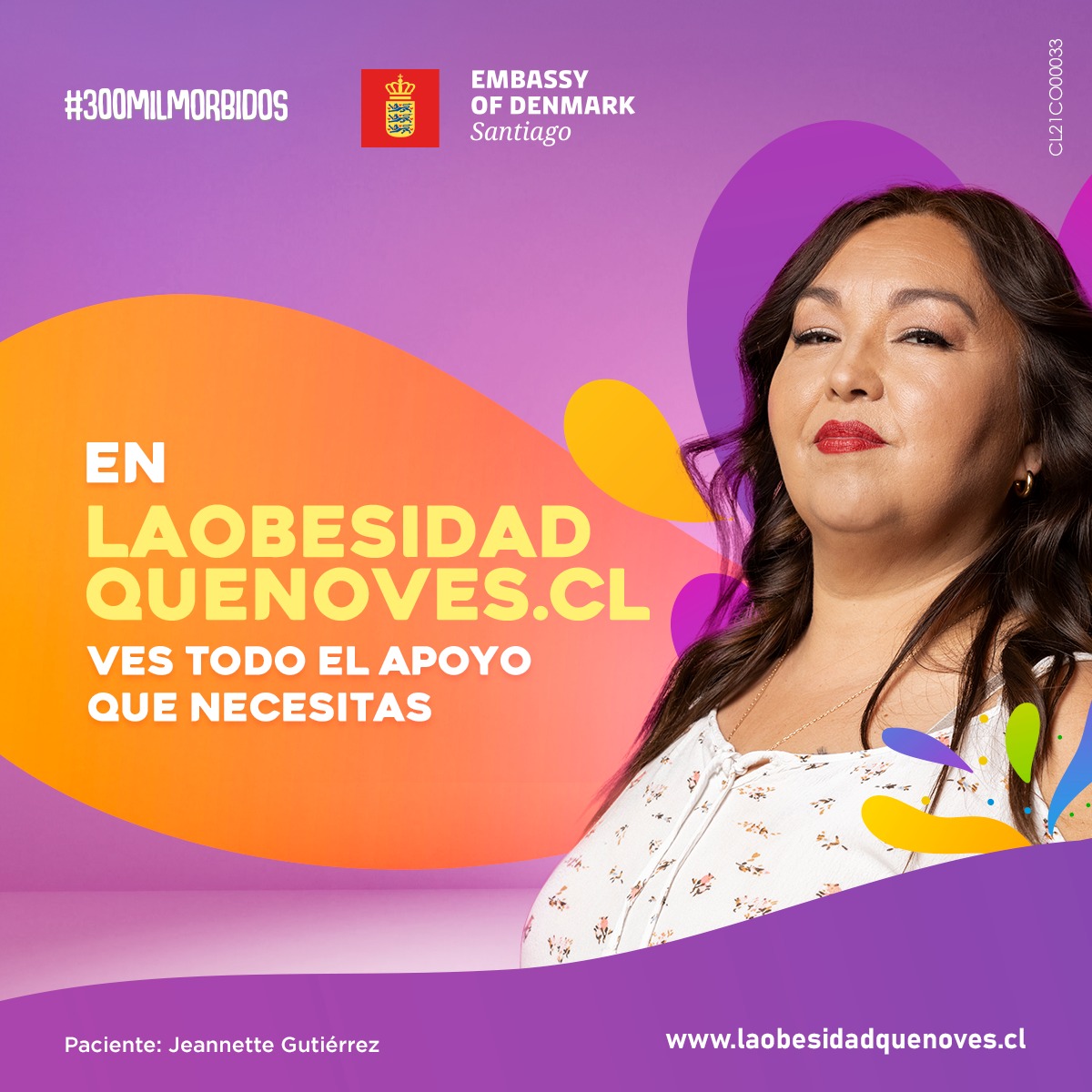 La obesidad es una enfermedad multicausal y con múltiples tratamientos. No es un tema estético, aquí la salud es el único estándar, y el diagnóstico y acompañamiento médico es fundamental.
Conoce más en laobesidadquenoves.cl ¡Comparte y difunde!
#LaObesidadQueNoVes