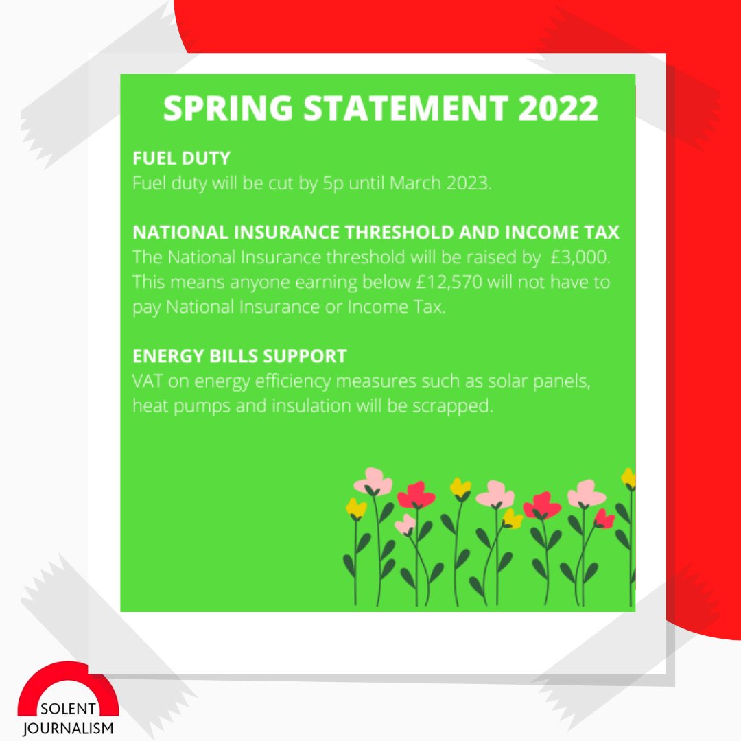 How is the Spring Statement going to affect you? 

<a href="/alexxandrajourn/">Alexandra Martinez</a> has the story. 

Read on our website: solentjournalism.co.uk/how-is-the-spr…