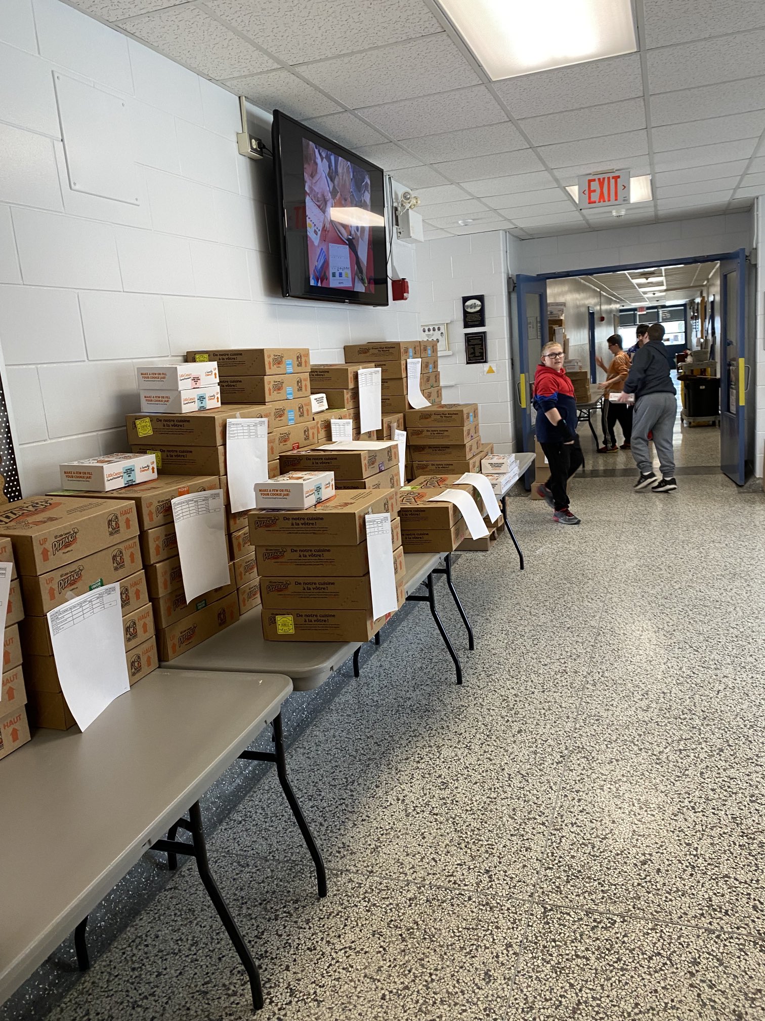 Thamesville school on twitter pizza kits are here and ready for pick