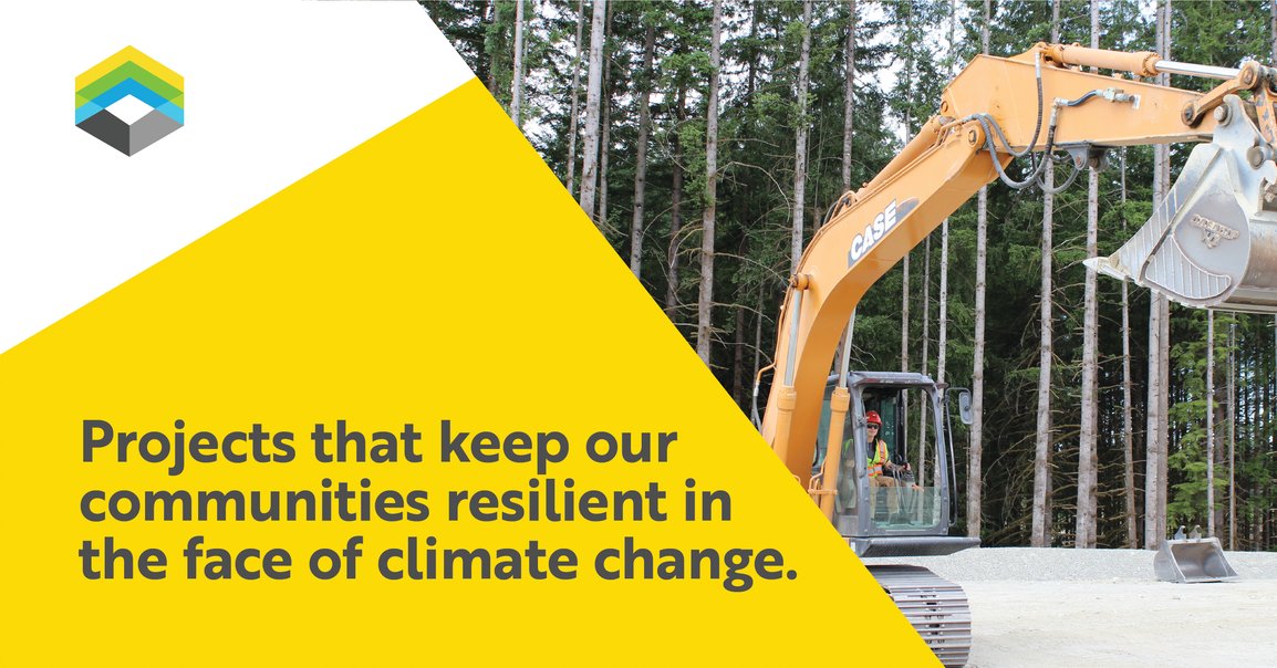When we use Community Benefits Agreements (CBAs), we can be confident that our critical infrastructure is helping tackle #climatechange with our innovative projects keeping our communities safe &amp; resilient. 
 
Learn more ⤵️
 bit.ly/3vbwLjT