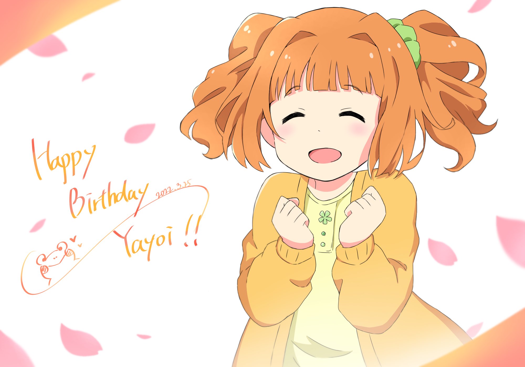 Z ヮ Zいの字p Rt Ichi8 Azzz やよいちゃんおめでとう 高槻やよい生誕祭 高槻やよい生誕祭22 T Co Fyffpj5v1x Twitter